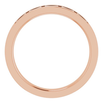 1/2 CTW Lab-Grown Diamond Anniversary Band, 3 mm