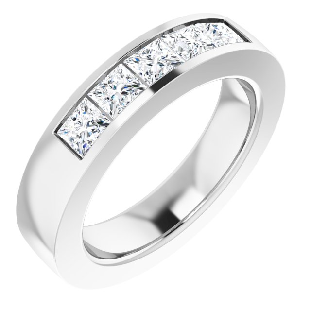 3/4 CTW Natural Diamond Anniversary Band