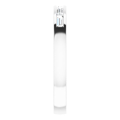 1/4 CTW Lab-Grown Diamond Anniversary Band, 2.4 mm