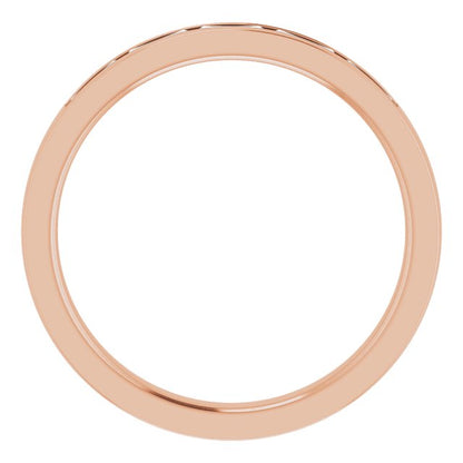 1/4 CTW Lab-Grown Diamond Anniversary Band, 2.4 mm