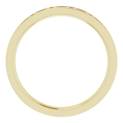 1/4 CTW Lab-Grown Diamond Anniversary Band, 2.4 mm