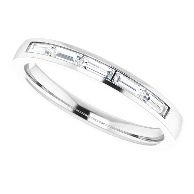 1/4 CTW Lab-Grown Diamond Anniversary Band, 2.4 mm