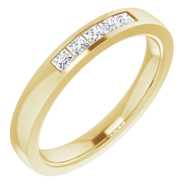 1/5 CTW Natural Diamond Anniversary Band, 3 mm
