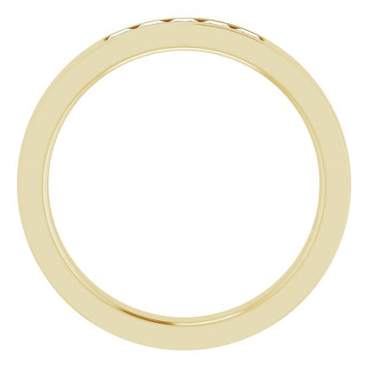 1/5 CTW Natural Diamond Anniversary Band, 3 mm