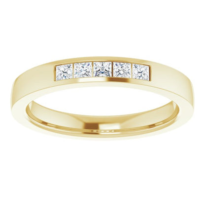 1/5 CTW Natural Diamond Anniversary Band, 3 mm