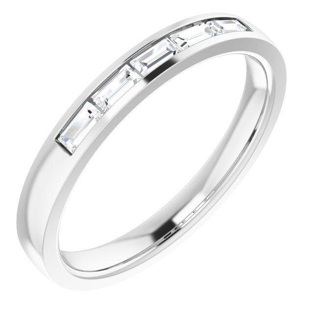 1/3 CTW Lab-Grown Diamond Anniversary Band, 3.6 mm