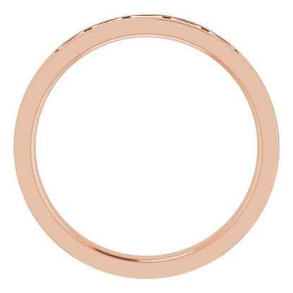 1/3 CTW Lab-Grown Diamond Anniversary Band, 3.6 mm