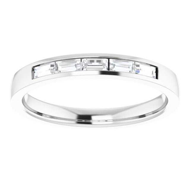 1/3 CTW Lab-Grown Diamond Anniversary Band, 3.6 mm