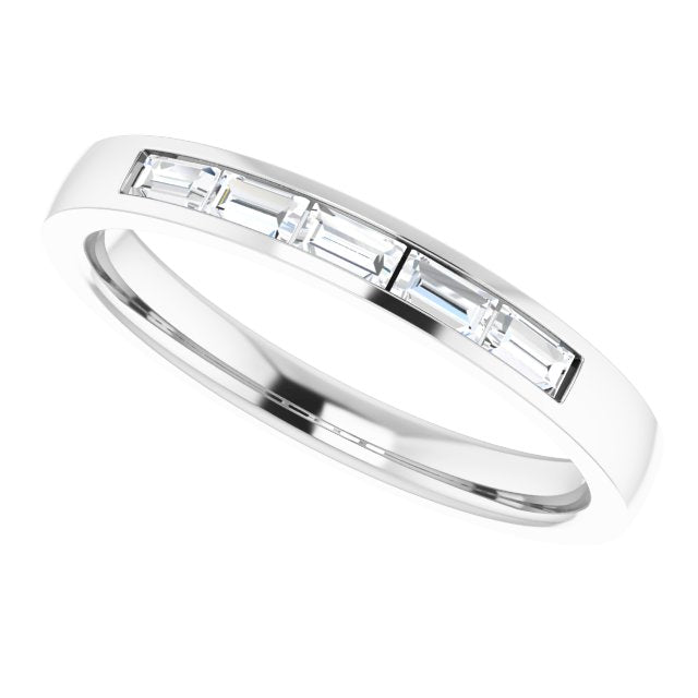 1/3 CTW Lab-Grown Diamond Anniversary Band, 3.6 mm