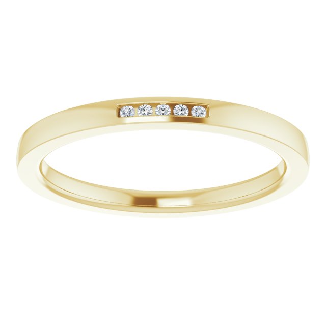 .02 CTW Lab-Grown Diamond Anniversary Band