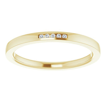 .02 CTW Lab-Grown Diamond Anniversary Band