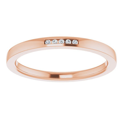 .025 CTW Lab-Grown Diamond Anniversary Band