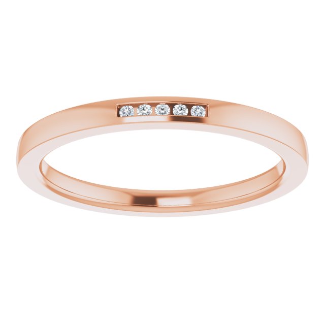 .02 CTW Natural Diamond Anniversary Band