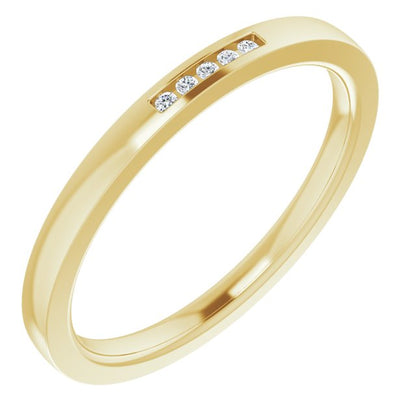 .02 CTW Lab-Grown Diamond Anniversary Band