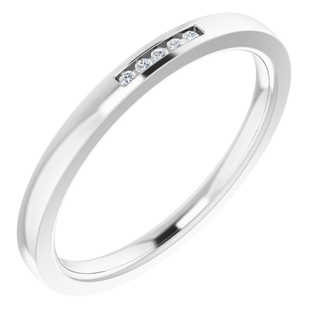 .025 CTW Lab-Grown Diamond Anniversary Band