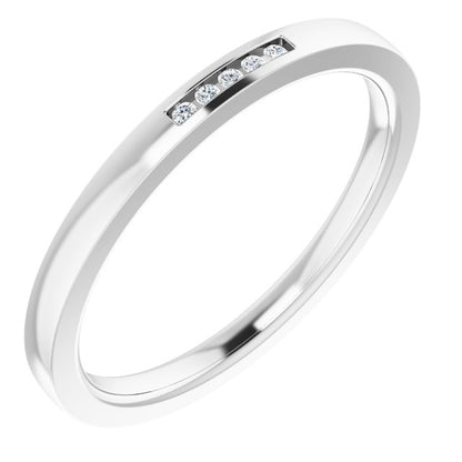.02 CTW Lab-Grown Diamond Anniversary Band