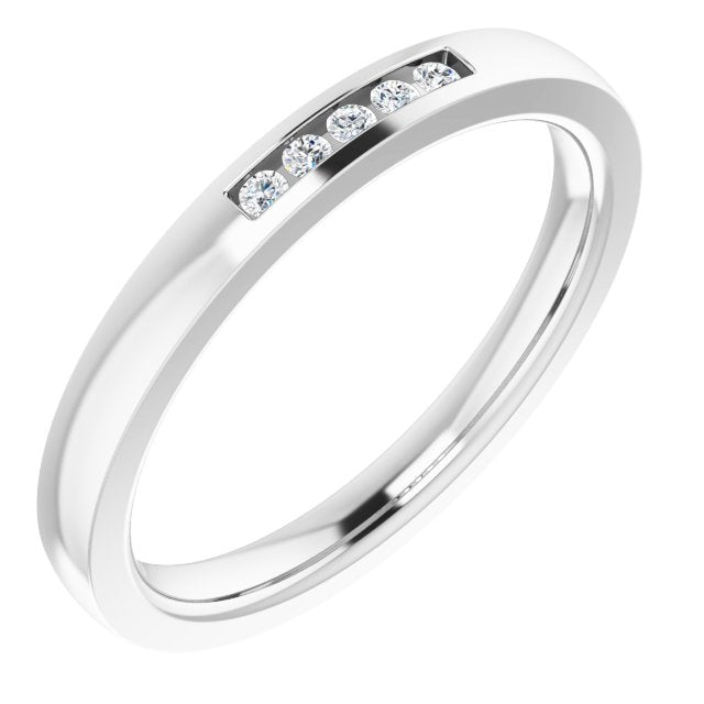.04 CTW Lab-Grown Diamond Anniversary Band
