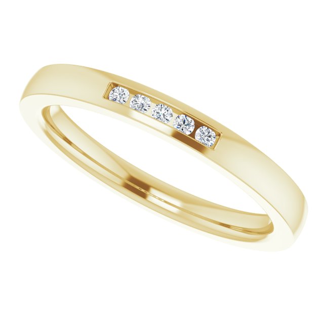 .04 CTW Lab-Grown Diamond Anniversary Band