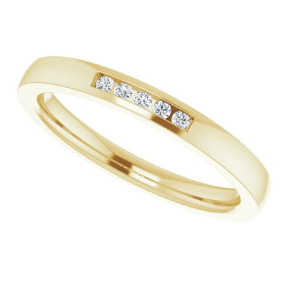 .03 CTW Natural Diamond Anniversary Band