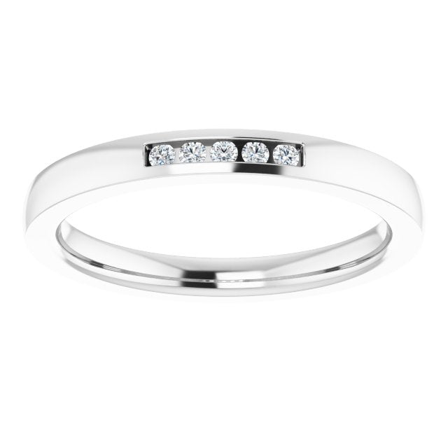 .03 CTW Natural Diamond Anniversary Band