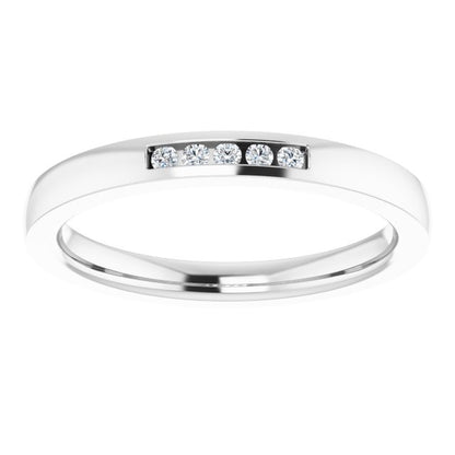 .03 CTW Natural Diamond Anniversary Band