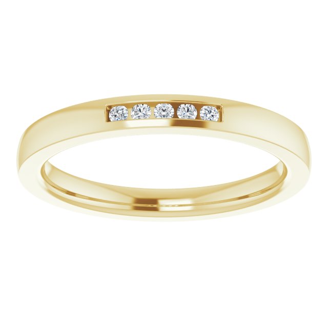 .04 CTW Lab-Grown Diamond Anniversary Band