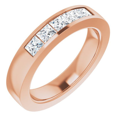 1/2 CTW Lab-Grown Diamond Anniversary Band, 3.9 mm