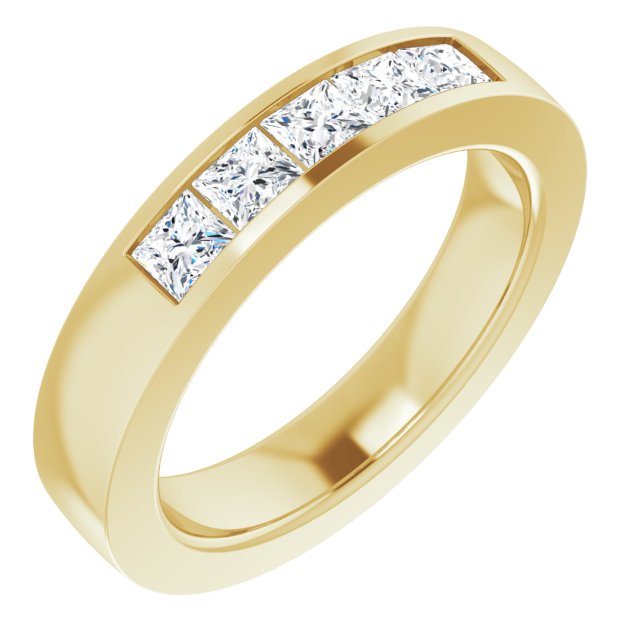 1/2 CTW Lab-Grown Diamond Anniversary Band, 3.9 mm