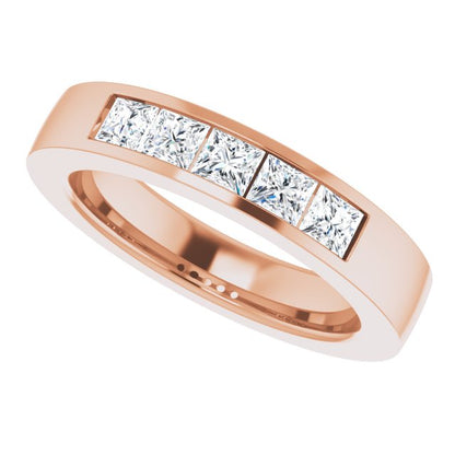 5/8 CTW Natural Diamond Anniversary Band, 3.9 mm