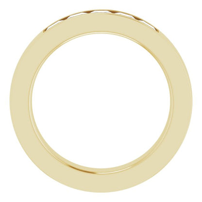1/2 CTW Lab-Grown Diamond Anniversary Band, 3.9 mm