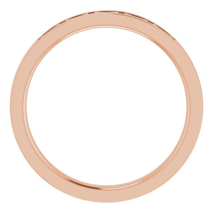 1/5 CTW Natural Diamond Anniversary Band, 3 mm