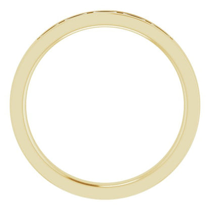 1/5 CTW Natural Diamond Anniversary Band, 3 mm