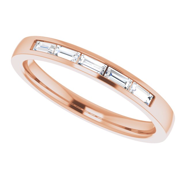 1/5 CTW Natural Diamond Anniversary Band, 3 mm