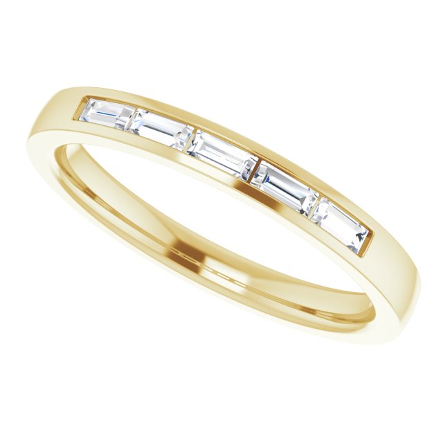 1/5 CTW Natural Diamond Anniversary Band, 3 mm