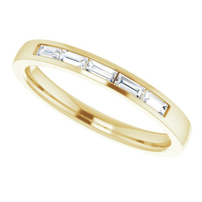 1/5 CTW Natural Diamond Anniversary Band, 3 mm