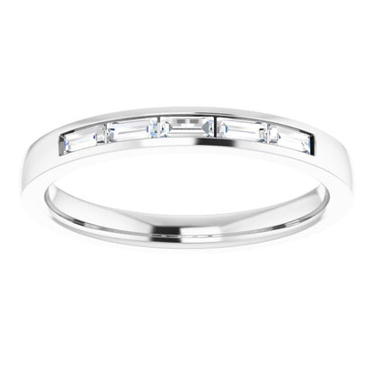 1/5 CTW Natural Diamond Anniversary Band, 3 mm