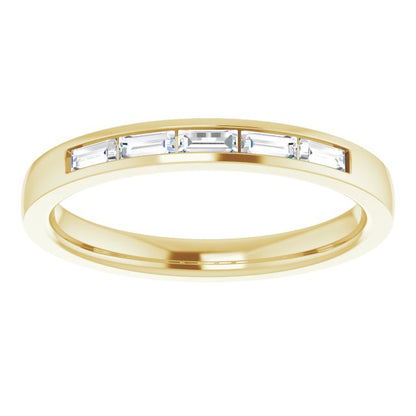 1/5 CTW Natural Diamond Anniversary Band, 3 mm