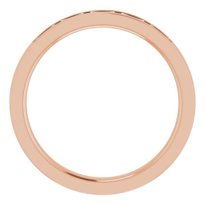 1/5 CTW Natural Diamond Anniversary Band, 3.3 mm