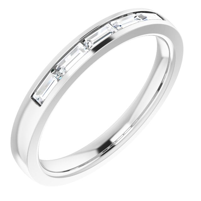 1/5 CTW Natural Diamond Anniversary Band, 3.3 mm