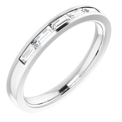 1/5 CTW Natural Diamond Anniversary Band, 3.3 mm