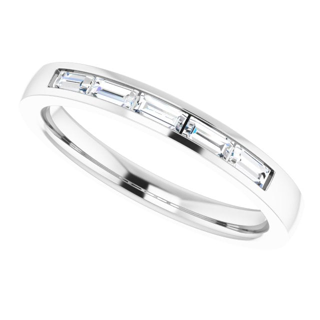 1/5 CTW Lab-Grown Diamond Anniversary Band