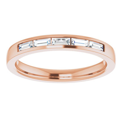 1/5 CTW Natural Diamond Anniversary Band, 3.3 mm