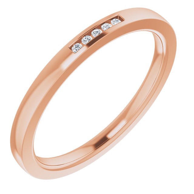 .02 CTW Lab-Grown Diamond Anniversary Band