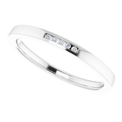 .02 CTW Lab-Grown Diamond Anniversary Band