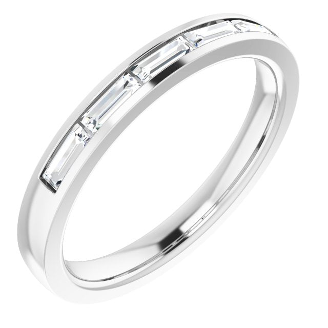 1/4 CTW Lab-Grown Diamond Anniversary Band, 2.4 mm