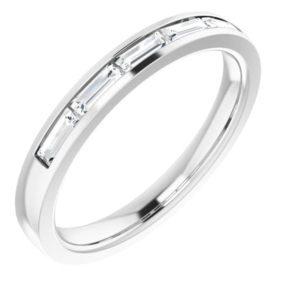 1/4 CTW Lab-Grown Diamond Anniversary Band, 2.4 mm