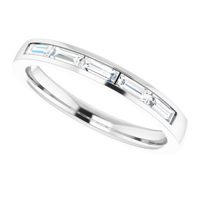 1/4 CTW Lab-Grown Diamond Anniversary Band, 2.4 mm