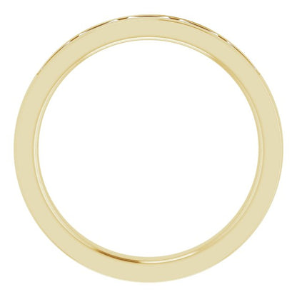 1/4 CTW Lab-Grown Diamond Anniversary Band, 2.4 mm