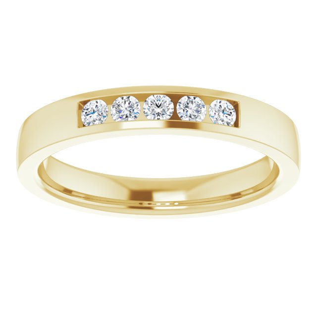 1/6 CTW Lab-Grown Diamond Anniversary Band, 3 mm