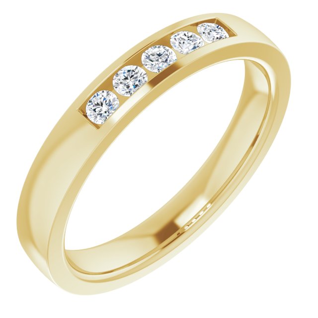 1/6 CTW Lab-Grown Diamond Anniversary Band, 3 mm
